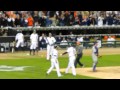 TIGERS 7, RANGERS (ALCS 2011): Delmon Young's second homer trot!!! 10-13-11 Comerica Detroit