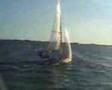 29er sailing in hayling bay