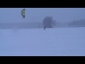 Snow Kiting London Ontario, Naish 12m