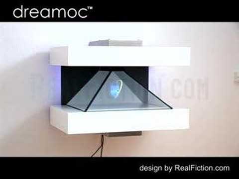 Holographic display. Dreamoc designed