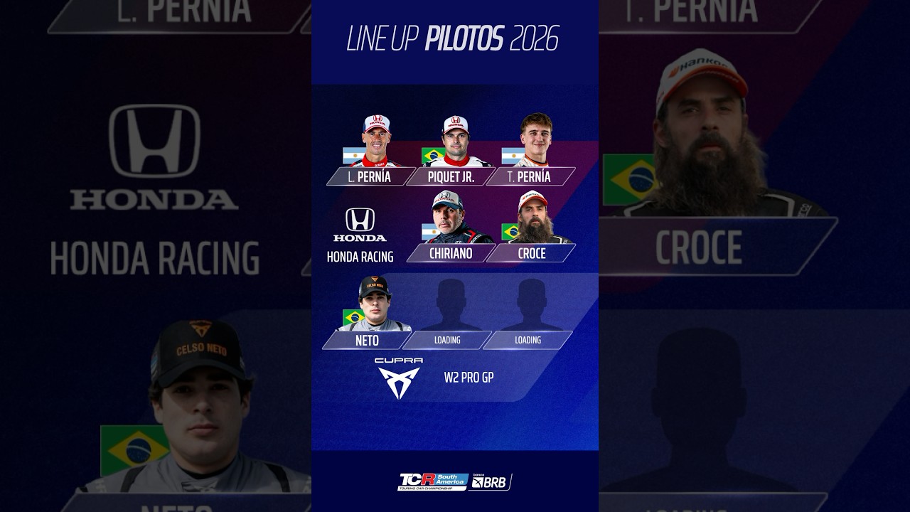 LINE UP PILOTOS 2026 🔥
