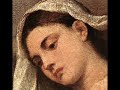 giovanni battista pergolesi - stabat mater (manuscrit des menus plaisirs du roy):

1. sancta mater, istud agas.

sancta mater, istud agas,
crucifixi fige plagas,
cordi meo valide.

tui nati vulnerati,
tam dignati pro me pati,
poenas mecum divide.

fac me vere tecum flere,
crucifixo condolere, 
donec ego vixero.

juxta crucem tecum stare, 
te libenter sociare, 
in planctu desidero.

virgo virginum praeclara, 
mihi non sis amara, 
fac me tecum plangere. 

2. fac, ut portem christi mortem.

fac, ut portem christi mortem,
passionis fac consortem,
et plagas recolere.

fac me plagis vulnerari,
cruce hac inebriari
ob amorem filit.

les pages & les chantres de la chappele.
le po�me harmonique.

patrizia bovi (soprano).
pino de vittorio (tenor).
bernard arrieta (basse).

dir. olivier schneebeli.