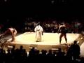 los angeles grand sumo tournament, June 8, 朝青龍 vs. 稀勢の里