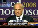 Fred Thompson on CNNs American Morning 01-16-08