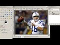Scissor Selection Cropping in Gimp