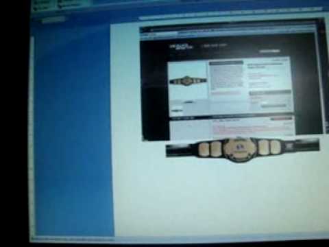 how to make a wwe belt for a action figure