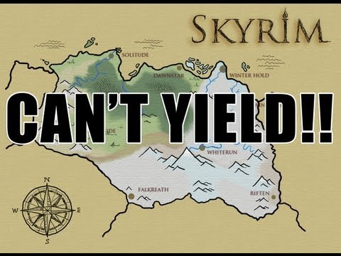 how to yield in skyrim