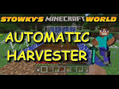 how to harvest crops in minecraft xbox