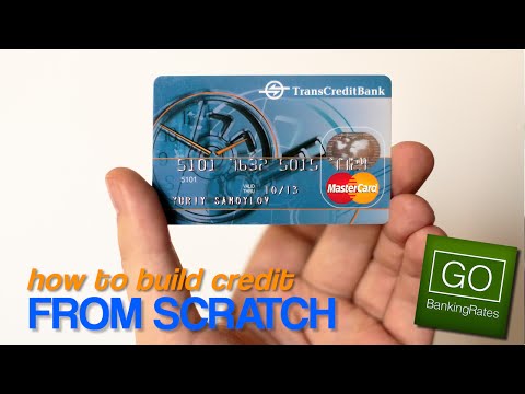 how to build credit with a credit card