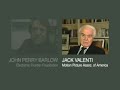 John Perry Barlow/Jack Valenti at Creative Commons launch