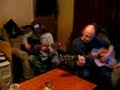 me and mate playing vision on theme very drunk!!! ... guitar jam vision on 