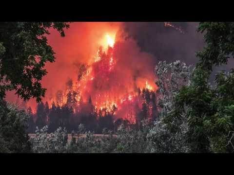 This 31,000-Acre Fire Not Stopping These Dudes From Golfing In Washington
