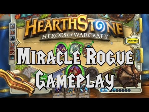 rogue website - Today we will be taking the 'Miracle Rogue' deck through it's paces by pacing off against several high level players. Watch the 'Miracle Rogue' spotlight her...