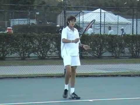 Juan Martin Del Potro at 15-years-old in Bradenton, FL Juan Martin Del Potro at 15-years-old in Bradenton, FL