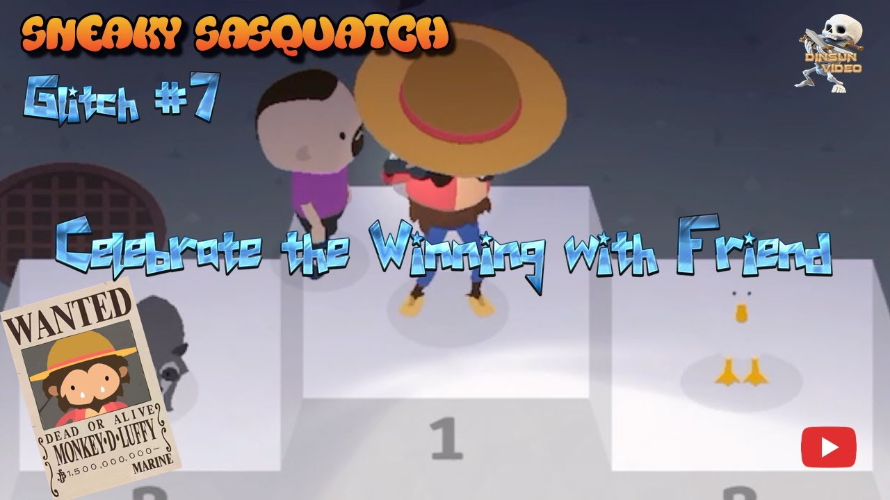 Sneaky Sasquatch Glitch - Glitch#7 Win the Animal Race With Friend