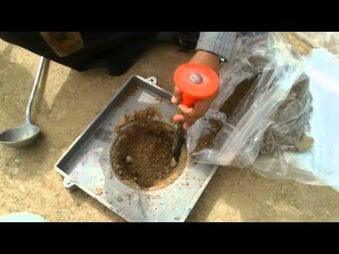 how to perform field density test