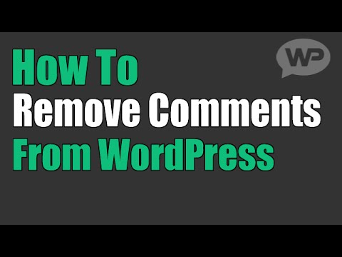 how to remove leave a reply in wordpress