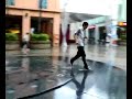 ITE students play2 @ bugis fountain