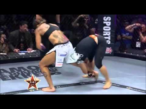 Cyborg - After more than a year without fighting, Cris Cyborg back with overwhelming attack power.