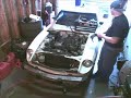 Prepping the parts car, 1978 280Z 2+2