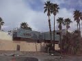 Empty swimming pool at the abandoned North Shore Beach&Yacht Club