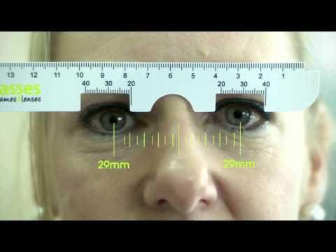how to measure glasses