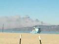 YouTube - Nov. Malibu Fire from Venice Beach California burns ...