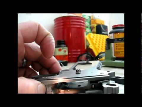 How to stake or re-stake a 1911 plunger tube jeff shoots stuff