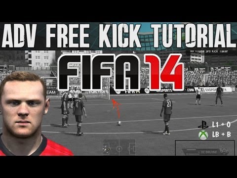 how to kick a free kick in fifa 14