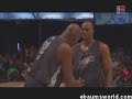 shaq lebron   dwight howard dancing at the 07 all star game