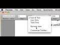 OS X Toolbar Tips OS X Toolbar Tips