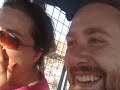 Me & Lynne scared witless by Coney Island\