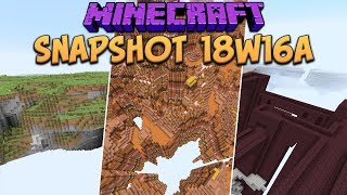 Minecraft 1.13 Snapshot 18w16a New Custom World Generation "Buffet" Mode (18w16a)