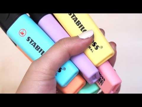 Subrayadores Stabilo Pastel