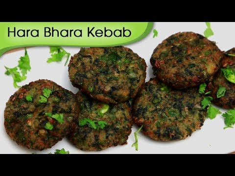 Hara Bhara Kebab – Vegetarian Kebab – Starter Snacks Recipe By Ruchi Bharani [HD]