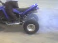 burin the tires on the 350