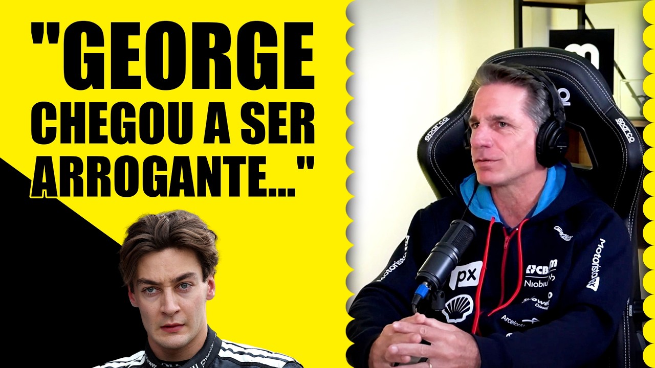 Giaffone SINCERÃO sobre Kimi X Russell e DÁ AULA sobre ESTILOS DE PILOTAGEM da dupla da Mercedes e +