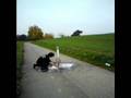 Wasserrakete erster Start