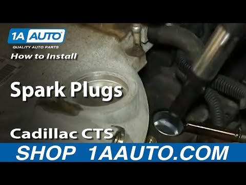 How To Install Replace Spark Plugs 2.8L V6 Cadillac CTS