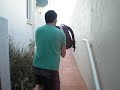 Caminhada até a praia