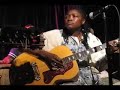 Missia Saran playing guitar Missia Saran playing guitar