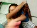 Olivia and Kena's reaction to 2girls 1cup