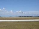 Capt. Brent Skillings flying his Piper Seminole