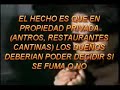 PROXEMIA y LA LEY ANTITABACO PROXEMIA y LA LEY ANTITABACO