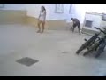 caida con carrito de compra