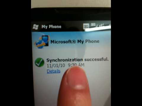 how to sync hd2 with pc