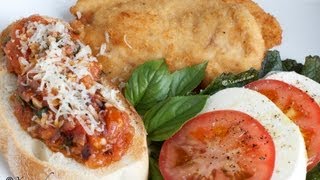 Chicken Parmesan (Kutuleeti Digaag) دجاج بجبن البارميزان