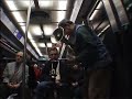 Musicians(Gypsy)in Subway(Metro)of Paris