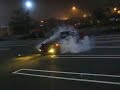 SUPER DUPER COUPE BURNOUT....CHELSEA STREET RACING