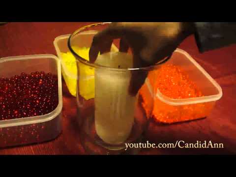 how to dye aqua beads